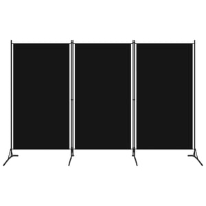 

Vidaxl 3-panel Room Divider Black 260x180 Cm