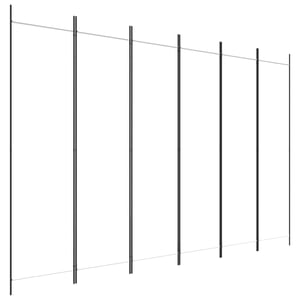 

vidaXL 6-Panel Room Divider White 300x200 cm Fabric