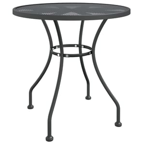 

Vidaxl Garden Table 80x72 Cm Expanded Metal Mesh Anthracite