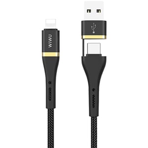 

Wiwu Elite USB to Lightning Data Cable 1.2m Black