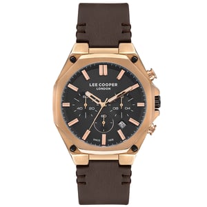 

LEE COOPER Men's Multi Function Black Dial Watch - LC07318.452