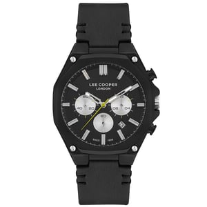LEE COOPER Men's Multi Function Black Dial Watch - LC07318.651