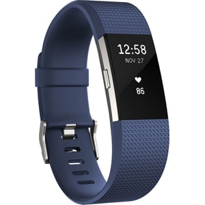 Fitbit Charge 2 Wristband Laryon Blue Silver Small