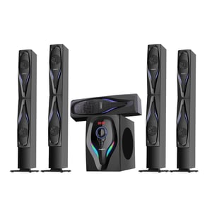 Impex Tall Boy 5.1 Channel Home Theater System 125 W Black - HT 5105