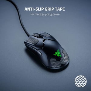 Razer Universal Grip Tape For Gaming Peripherals And Devices: Anti-slip Grip Tape - 4 Pre-cut, All Purpose Shapes - Self-adhesive Design Rc21-01670100-r3m1