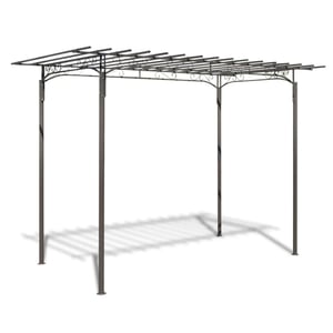

vidaXL Rose Arch Garden Arbor Steel Garden Decoration