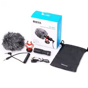 Real Shell Cardioid Microphone 170mm Black
