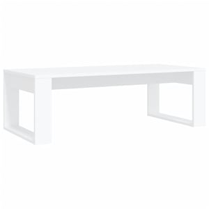 

Vidaxl Coffee Table White 110x50x35 Cm Engineered Wood