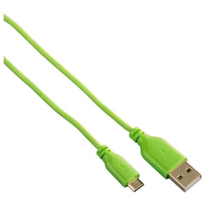 Hama Super Soft Controller Charging Cable 3m Green For Dualshock 4 Controller 115472