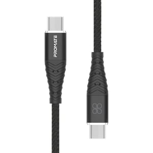 Promate USB-C To USB-C Cable 1m Black