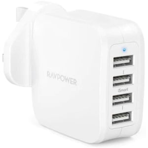 Ravpower 40W 4-Port Wall Charger White