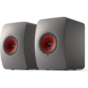 

KEF LS50 Wireless II Powered stereo speakers with Wi-Fi, Bluetooth, and Apple AirPlay 2 (Titanium Grey)