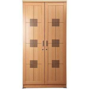 

Galaxy Design Double Wooden Cupboard Beige Color Size L x W x H 80 x 40 x 185 cm Model - GDF-CB2DWD.
