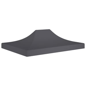 

vidaXL Party Tent Roof 4.5x3 m Anthracite 270 g/m2