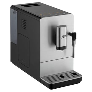 Beko CEG5311X Bean to Cup Automatic Espresso Machine with Steam Wand, Steam Nozzle, One touch LCD control, 19Bbar pressure, Removable 1.6L Water Tank - Stainless Steel