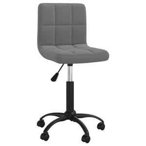 

Vidaxl Swivel Office Chair Dark Grey Velvet