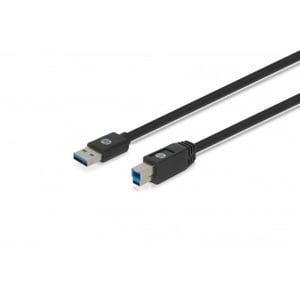 HP Printer Cable USB-B To USB-A V3.0 1.5m-bl-hp040gbblk1.5t