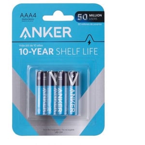 Anker AAA Alkaline Batteries 4Pcs