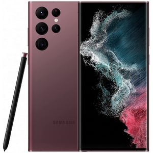 Samsung Galaxy S22 Ultra Sm-s908e 12gb Ram 256gb Dual Sim And Esim 5g Smartphone Burgundy – International Version