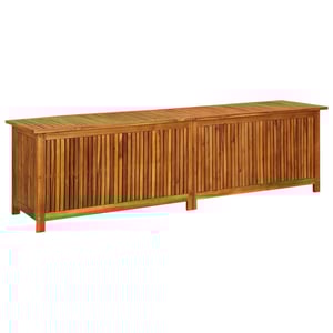

Vidaxl Garden Storage Box 200x50x58 Cm Solid Acacia Wood