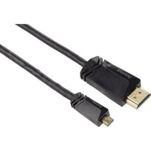 Hama 122120 High Speed HDMI Cable A Plug-D Plug Micro 1.5M