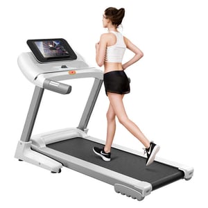 COOLBABY PBJ23 3.5 HP Incline Treadmill Walking & Running Machine - Large 10.1" Touchscreen Display with WIFI & Auto Incline