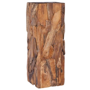 

vidaXL Side Table 30x30x80 cm Solid Teak Wood