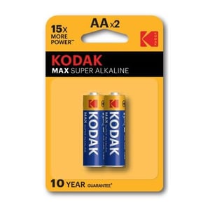 Kodak Max 1.5V Alkaline Battery KAA x 2pcs