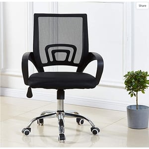 

Galaxy Design Computer Desk Chair for Office and Gaming, back comfort and lumbar support Black , GDF-7825