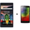 Lenovo Tab3 7 Essential TB3710I Tablet – Android WiFi+3G 16GB 1GB 7inch Black + A2010 4G LTE Dual Sim Smartphone 8GB