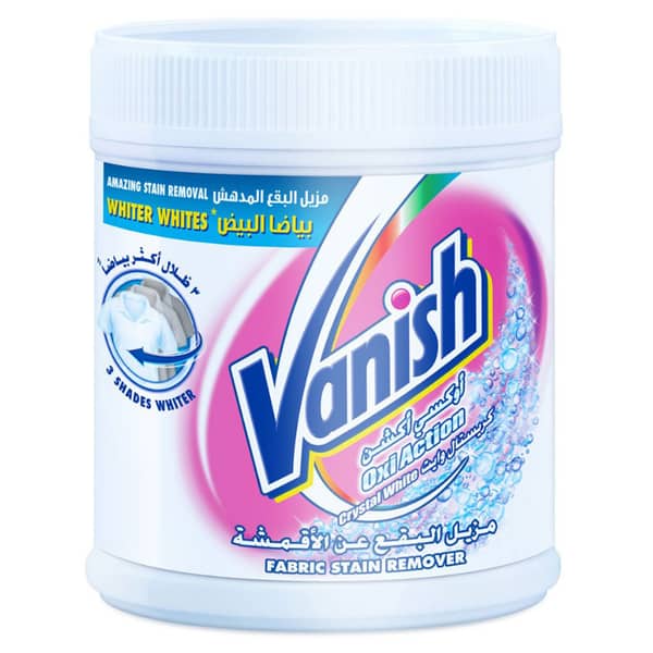 Vanish Stain Remover Oxi Action Crystal White 900g Vanish Stain Remover Oxi Action Crystal White 900g