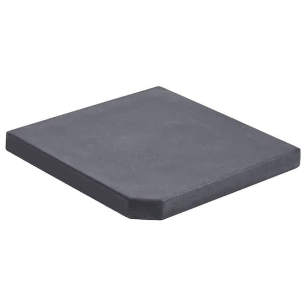 Vidaxl Umbrella Weight Plate Black Granite Square 25 Kg Vidaxl Umbrella Weight Plate Black Granite Square 25 Kg