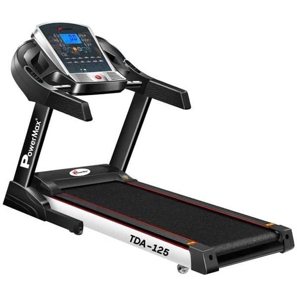 جهاز مشي باورماكس 2.0 حصان، تشغيل ذكي، تزييت تلقائي وجهاز ميل تلقائي لتمارين القلب TDA-125 جهاز مشي باورماكس 2.0 حصان، تشغيل ذكي، تزييت تلقائي وجهاز ميل تلقائي لتمارين القلب TDA-125