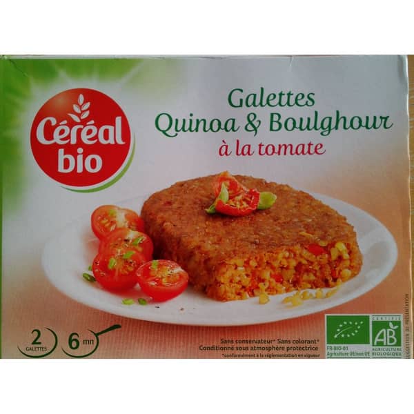 Cereal Bio Organic Tomato And Quinoa Steaks 200gm Cereal Bio Organic Tomato And Quinoa Steaks 200gm