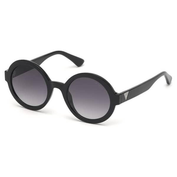 Guess GU7613-01B-50 Women's Sunglass Shiny Black/Gradient Smoke Guess GU7613-01B-50 Women's Sunglass Shiny Black/Gradient Smoke
