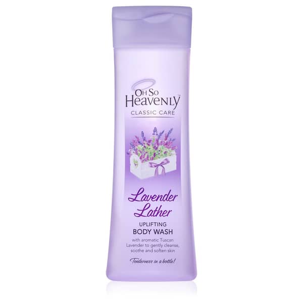 Oh So Heavenly Lavender Lather Body Wash Gel 375ml