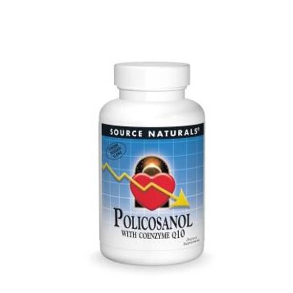Source Naturals Policosanol CoQ10 60Tabs