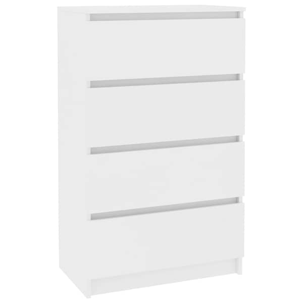 Vidaxl Sideboard White 60x35x98.5 Cm Engineered Wood Vidaxl Sideboard White 60x35x98.5 Cm Engineered Wood