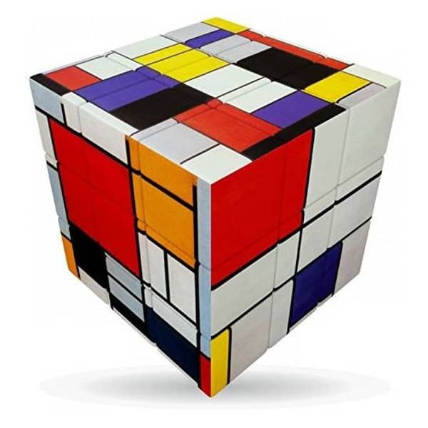 V Cube Mondrian 3 Cube Toy