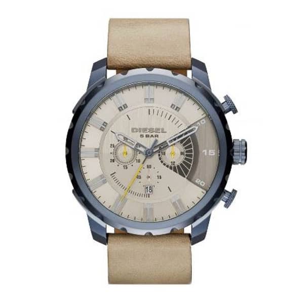 Diesel DZ4354 Stronghold Men's Analog Watch Leather Strap