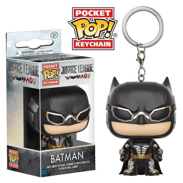 Funko Pop FU13794 Justice League Batman Keychain