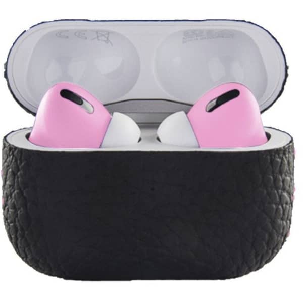 Merlin Royal Collection Craft 6312990 Wireless In Ear Airpods Pro Calf Black/Pink