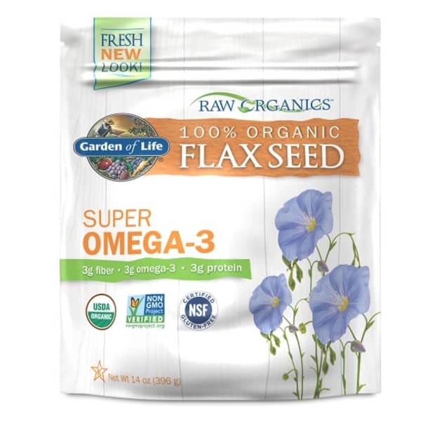 Garden Of Life Raw Organics Golden Flaxseed 396g
