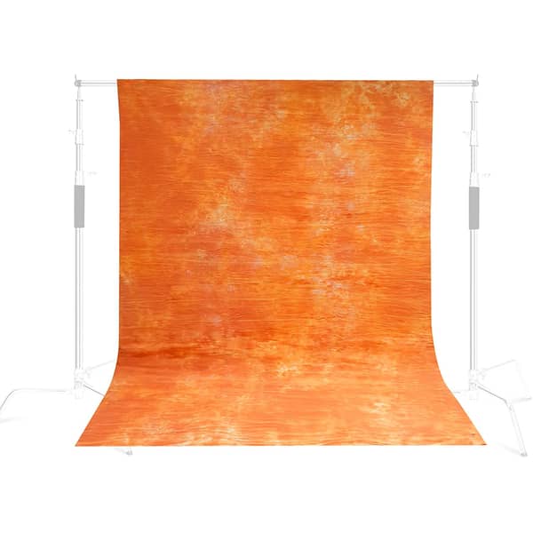 COOPIC RM-03 Photography Backdrop (3MX6M) Art Fabric Smoky Light Orange Photography Background For Photo Studio Props....