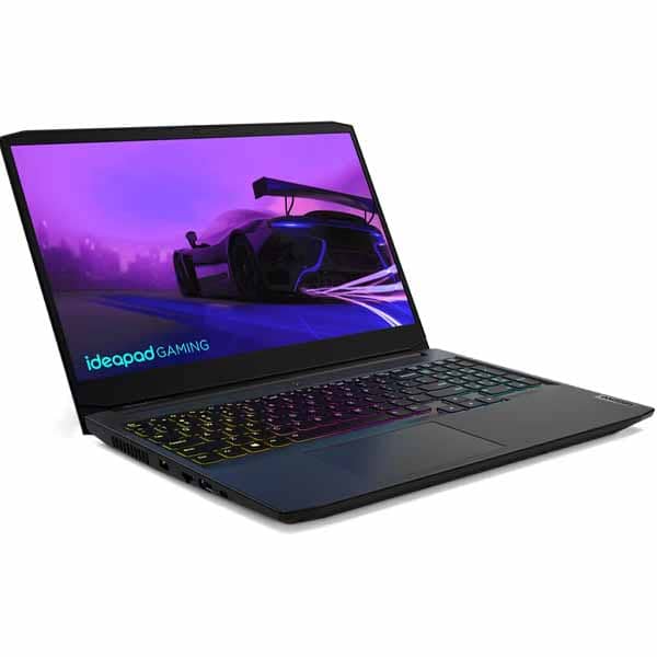 Lenovo IdeaPad Gaming 3 15IHU6 Gaming (2021) Laptop - 11th Gen / Intel Core i7-11370H / 15.6inch FHD / 512GB SSD / 16GB RAM / 4G NVIDIA GeForce RTX 3050 Graphics / English & Arabic Keyboard / Black / Middle East Version - [82K100H4AX]