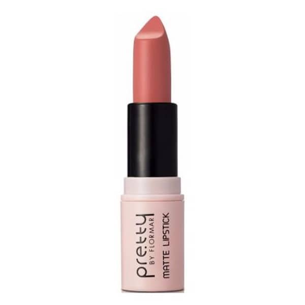 Pretty By Flormar Matte Lipstick Peachy Nude 001