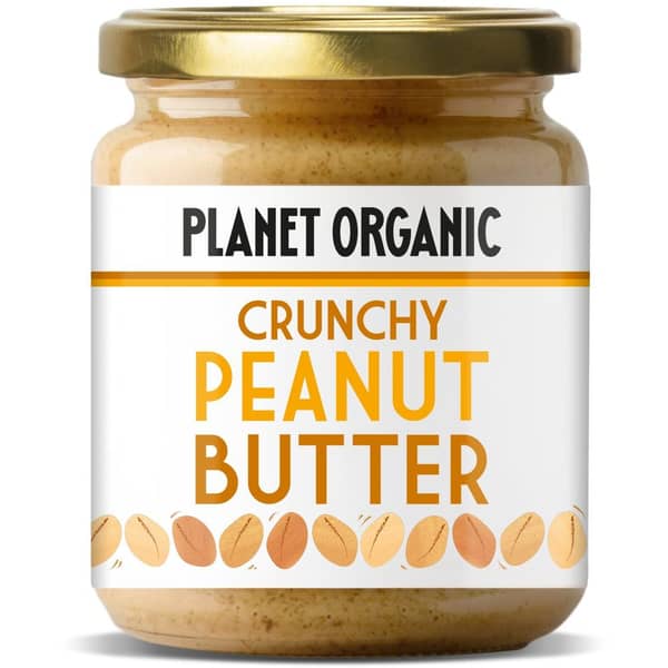 Planet Organic Crunchy Peanut Butter 170g