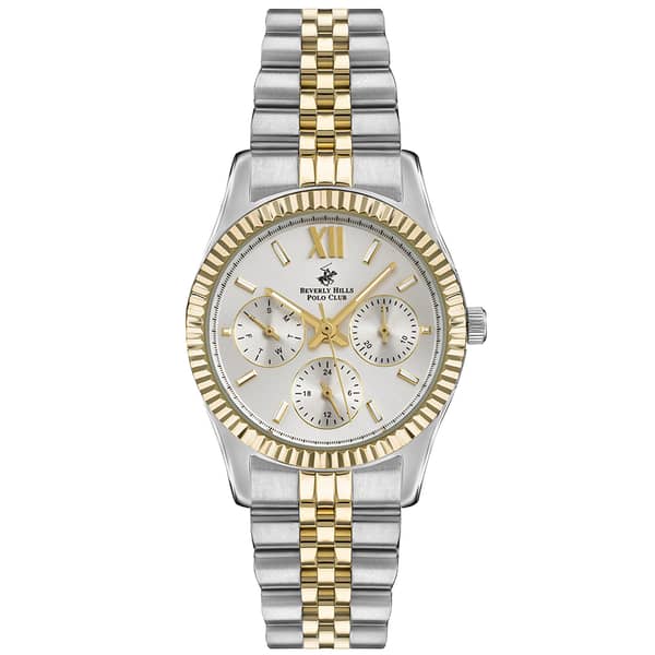 Beverly Hills Polo Club Women's Multi-function Silver Dial Watch - Bp3169c.230 Beverly Hills Polo Club Women's Multi-function Silver Dial Watch - Bp3169c.230