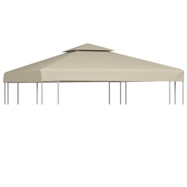 Vidaxl Gazebo Cover Canopy Replacement 310 G / M² Beige 3 X 3 M Vidaxl Gazebo Cover Canopy Replacement 310 G / M² Beige 3 X 3 M