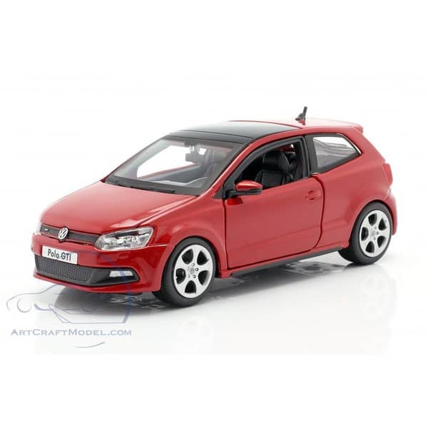 Bburago 21059 1:24 Volkswagen VW Polo MK5 GTI Model Car
